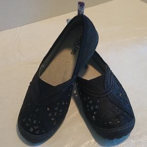 JBU Pecan All Terra Traction Slip-On Flat